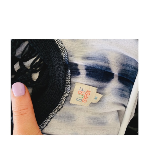 Tie dye swim cover up dress - Picture 4 of 4